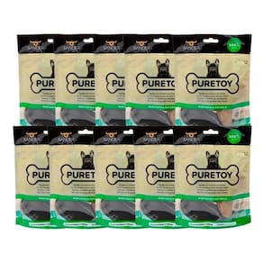 Combo 10 Casco Bovino Caes Puretoy Com 3 Peças Cada
