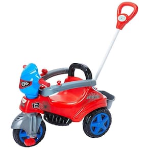 Triciclo Passeio e Pedal Baby City Spider Maral - Motoquinha