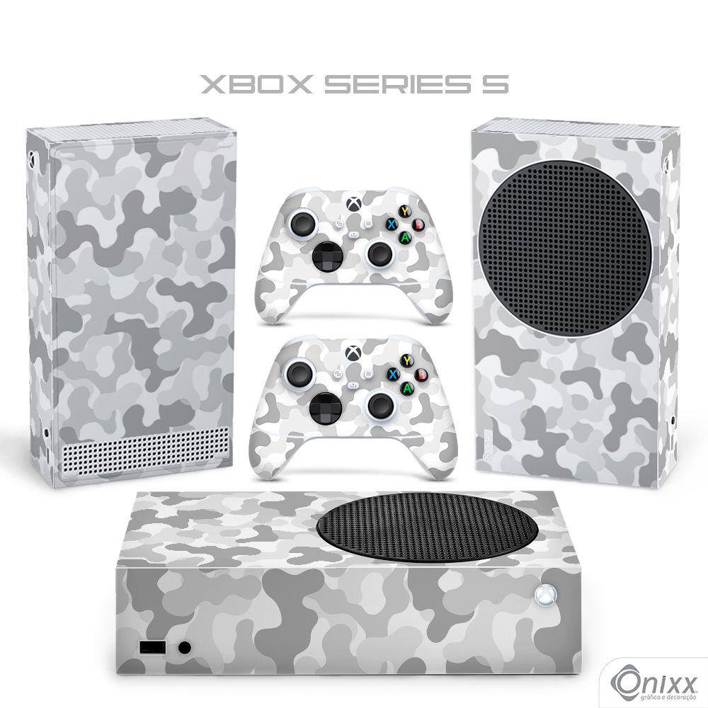 Skin XBOX Series S Adesiva Camuflado Polar | Casas Bahia