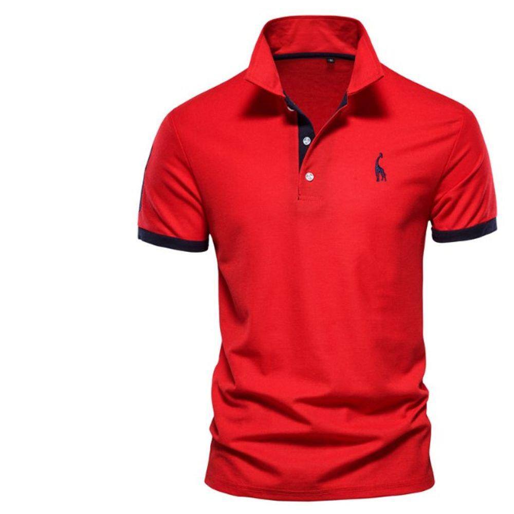 camisa polo giraffe masculina