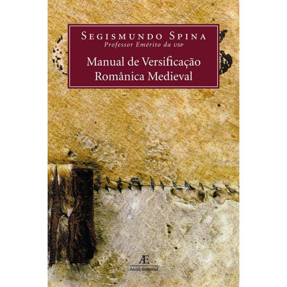 Manual De Versificacao Romanica Medieval