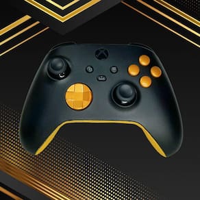 Controle Xbox Séries X/S Competitivo Alta Performance Black Gold