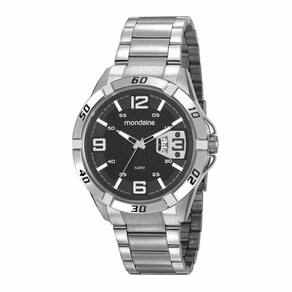 Relogio Mondaine Masculino 53834g0mvne1 Casual Prata
