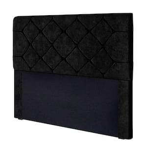Cabeceira Gabriela 1,60 M Para Cama Box Queen Preto