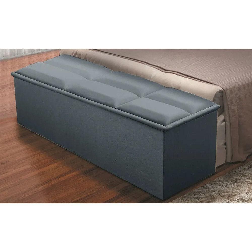 Calçadeira Verona 1.95 King Size Cinza