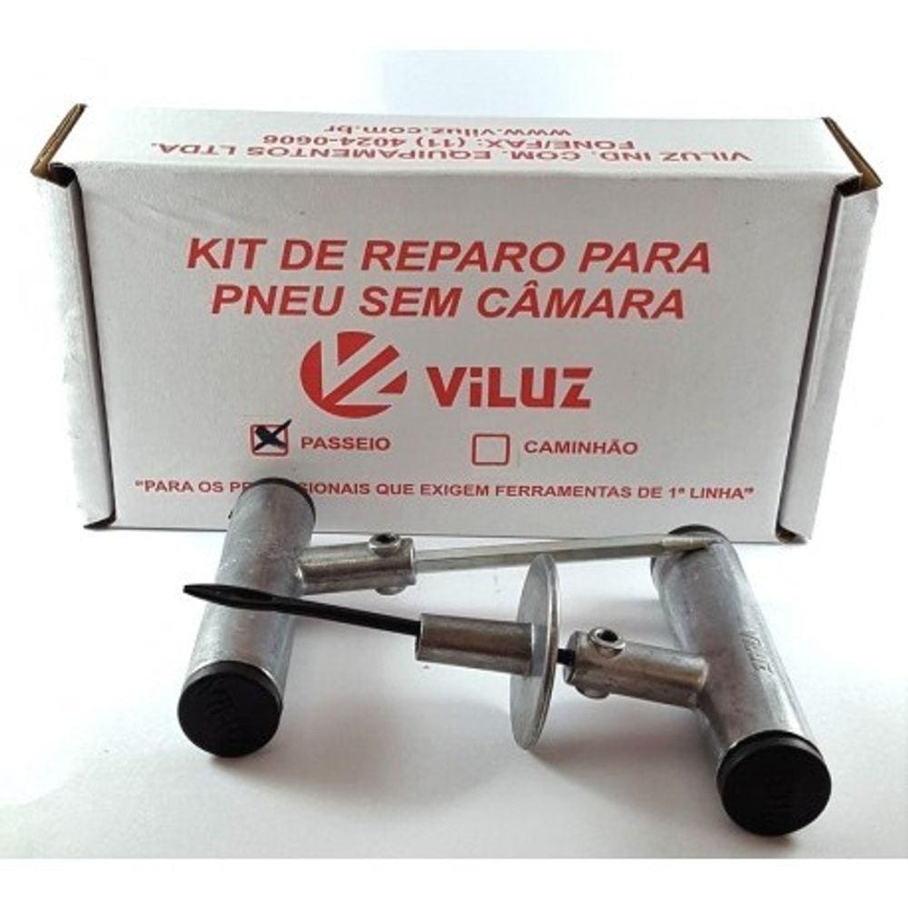 Kit Reparo Para Pneus Passeio