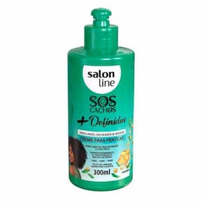 Creme De Pentear S.O.S Cachos Definidos 300Ml Salon Line
