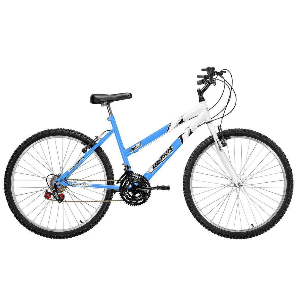 Bicicleta feminina preta aro 24 18 marchas pro tork ultra ultra bikes