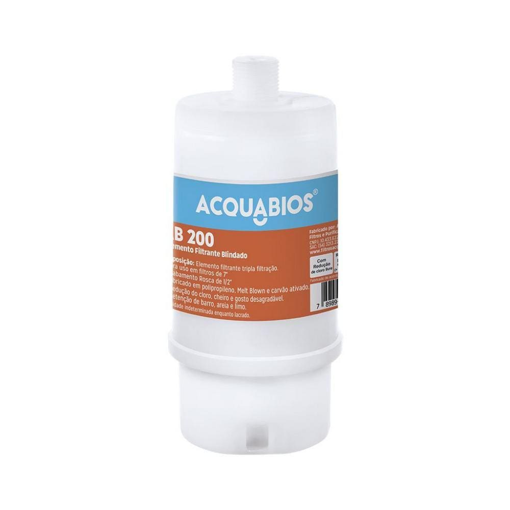 Refil Acquabios AB200 Granular Carbon Blindado