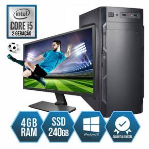 Pc Gamer Mancer, Intel Core I5, Gt 1030, 8gb Ram, Ssd 240gb