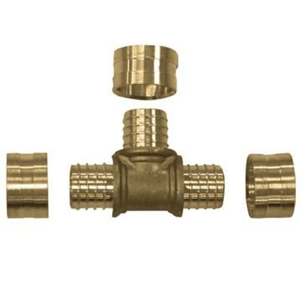 Tê Aumento Central 16X20X16 Pex, Emmeti