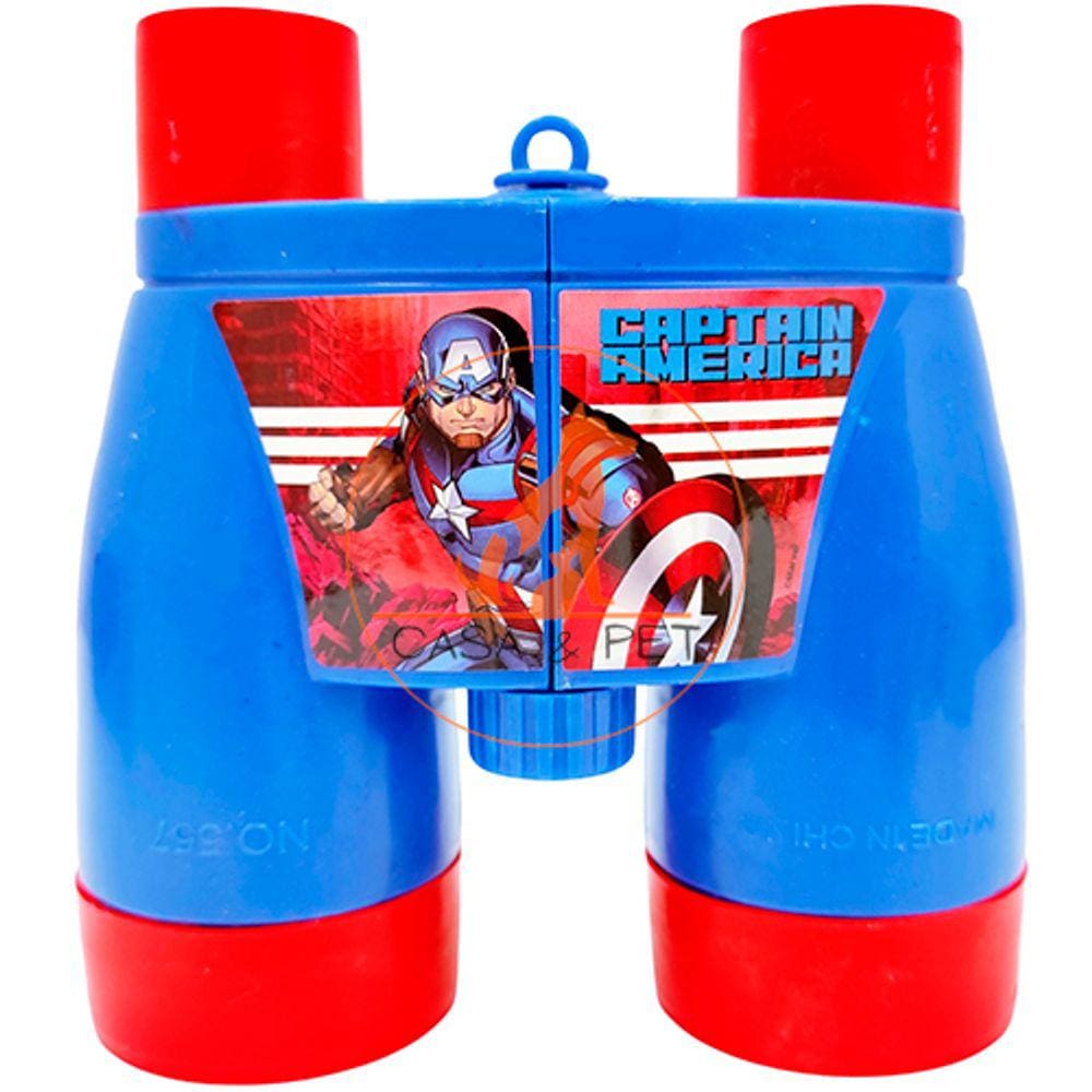 Brinquedo Infantil Binoculo Capitão América Avengers