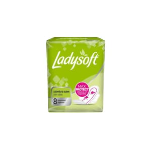 Absorvente Ladysoft Normal Suave Com Abas Com 8 Unidades
