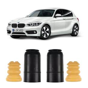 Kit Batente Coifa Amortecedor Traseiro Bmw 118I 2013 14 2015