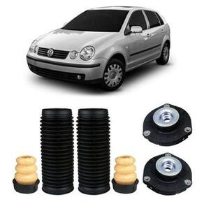 Kit Batente Coifa Coxim Amort Dianteiro Polo 2002 2003 2004
