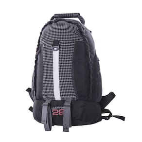 Mochila Trilhas & Rumos Crampon 29L Quadriculado Preto