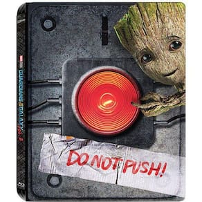 DVD Steelbook Blu Ray + 3D Guardiões Da Galáxia Vol.2
