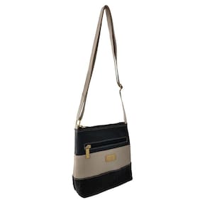 Bolsa Transversal Topgrife Couro Preto