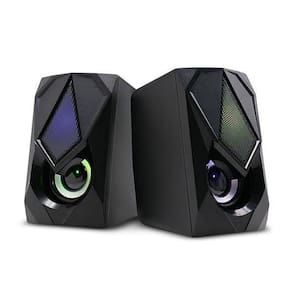 Caixa De Som 2.0 Gamer 12W Rms Rgb