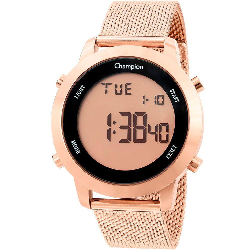 Relógio Feminino Champion Digital Rose CH40062X | Casas Bahia