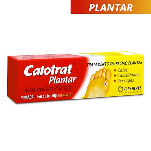 Calotrat Plantar Solução Verruga Verrugas Ácido Calos Calo