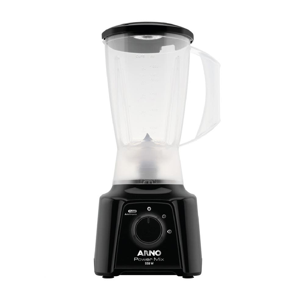 Liquidificador Arno Power Mix LQ10 Preto 550W com 2 Velocidades