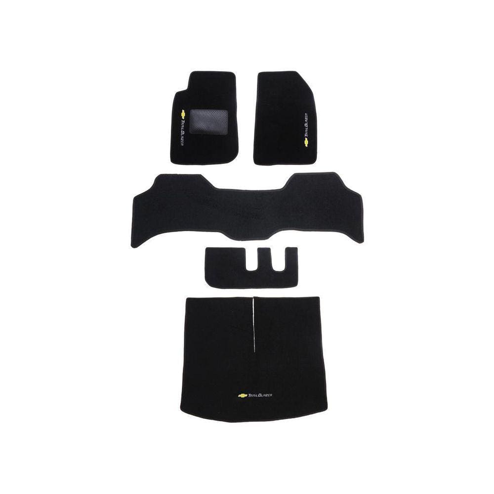 Tapete Carpete Chevrolet Trailblazer 2013 Até 2023 Preto