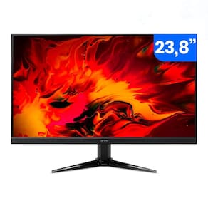 Monitor 23.8`` Gamer Acer Nitro Full HD, VA, 165Hz, 1ms, FreeSync, HDMI, DP, QG241Y, Preto