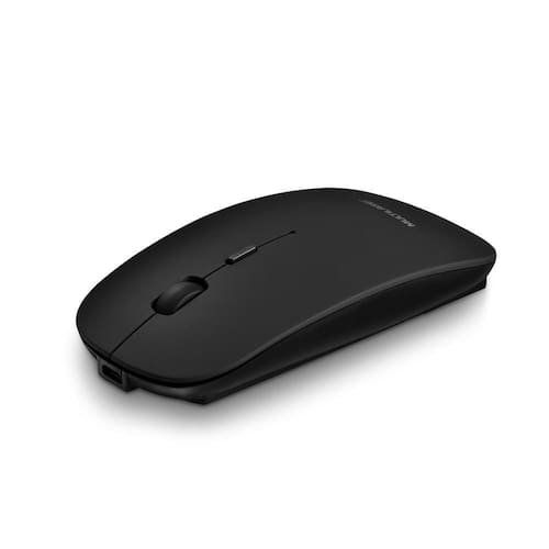 imagem-Mouse sem Fio Multilaser Slim MO290, USB, Bateria de Lítio, 2.4GHz, Preto