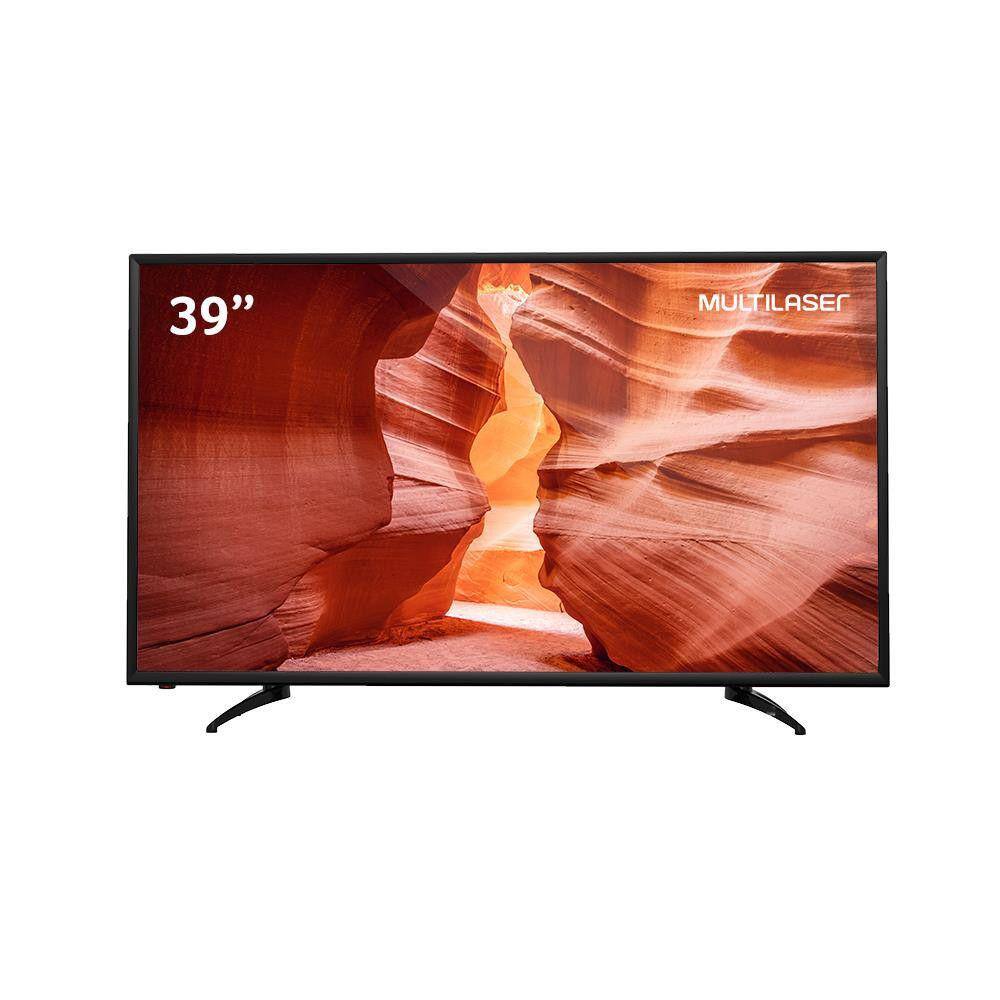 TV Multilaser 39" HD Sem Conversor Digital Entradas HDMI + USB - TL033