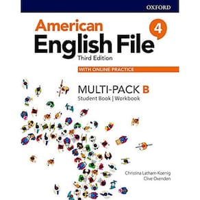 American English File 4 Sb/Wb Multi-Pack B With On
