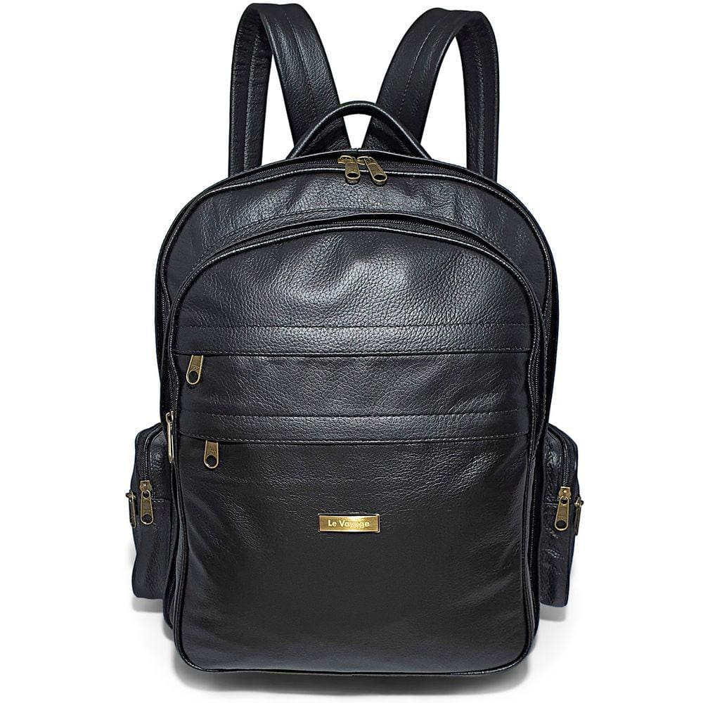 Mochila De Couro Masculina Para Viagem Tamanho Extra Grande - Le Voyage