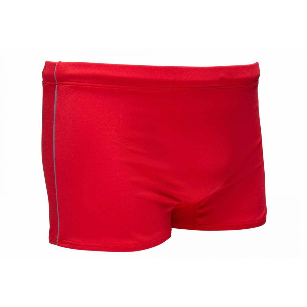 Sunga Boxer Comprida com Vivos Laterais Maré Brasil Vermelho 968