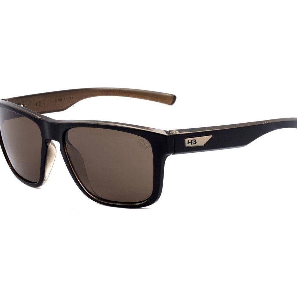 Óculos de Sol Hb HBomb Black Gold Lente Brown