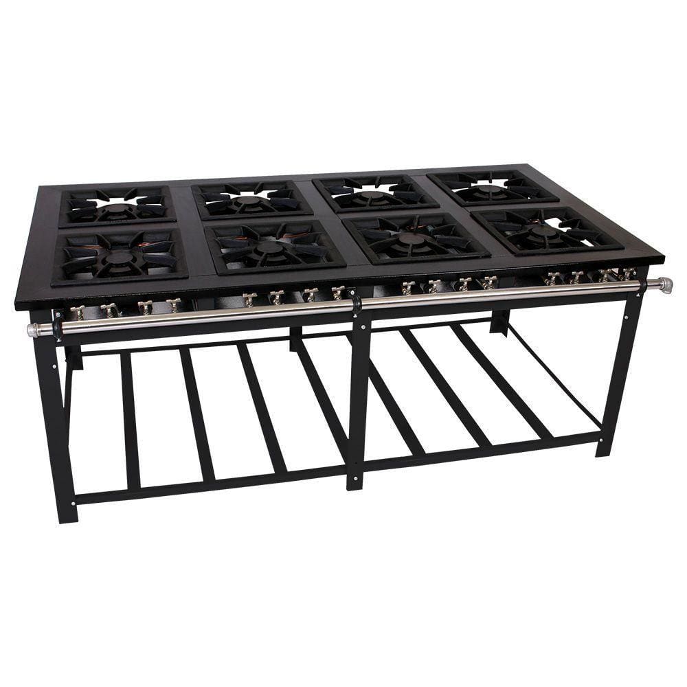 Fogão 8 Bocas Venâncio Maxi Preto – M8d8