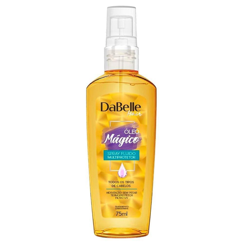 Óleo Mágico Capilar Dabelle Spray Multiprotetor 75ml