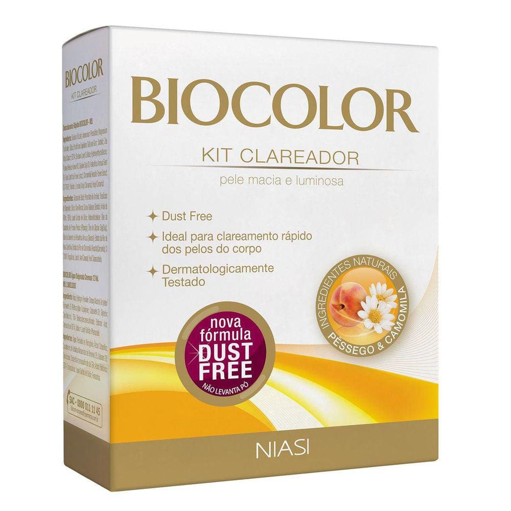 Kit Clareador Biocolor Pêssego e Camomila