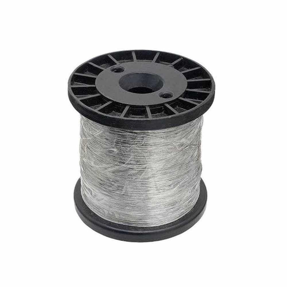 Cabo De Aço Revestido Em Nylon P/ Pesca 20Lb 500M