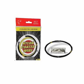 Cabo De Aço Revestido Em Nylon P/ Pesca Black 200Lb 10M