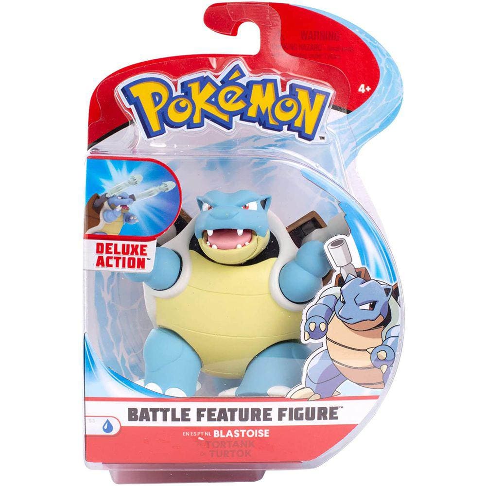 Boneco Pokémon Squirtle, Wartortle e Blastoise Sunny 3289 Pronta Entrega