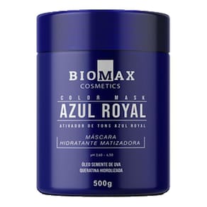 Máscara Capilar Profissional Matizador Azul 500 Gr Fit