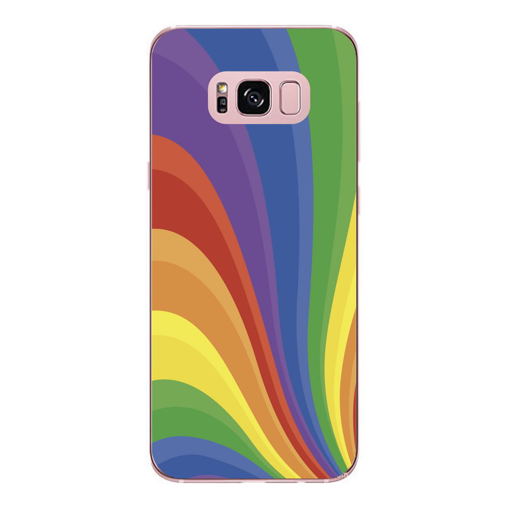 Capa Case Capinha Samsung Galaxy S8 PLUS Arco Iris Linhas | Casas Bahia