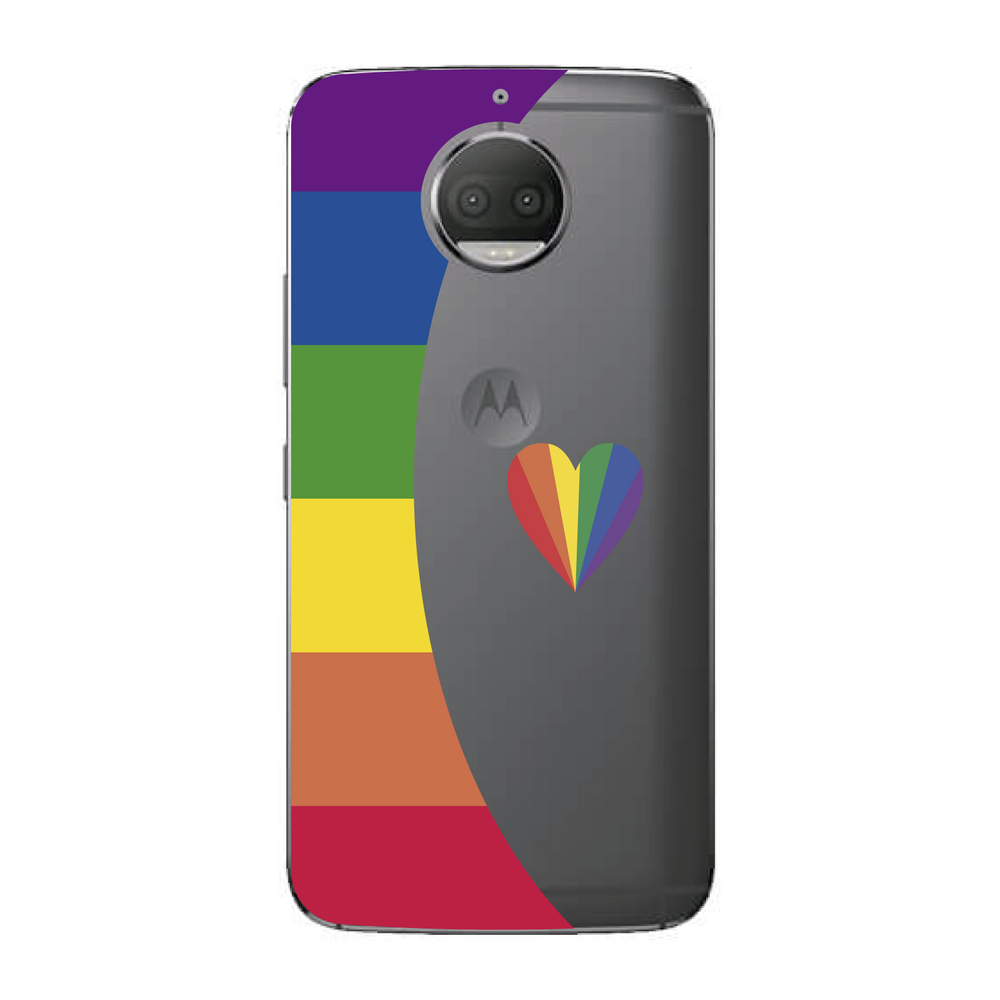 Capa Case Capinha Motorola Moto G5S Plus Arco Iris Borda | Casas Bahia