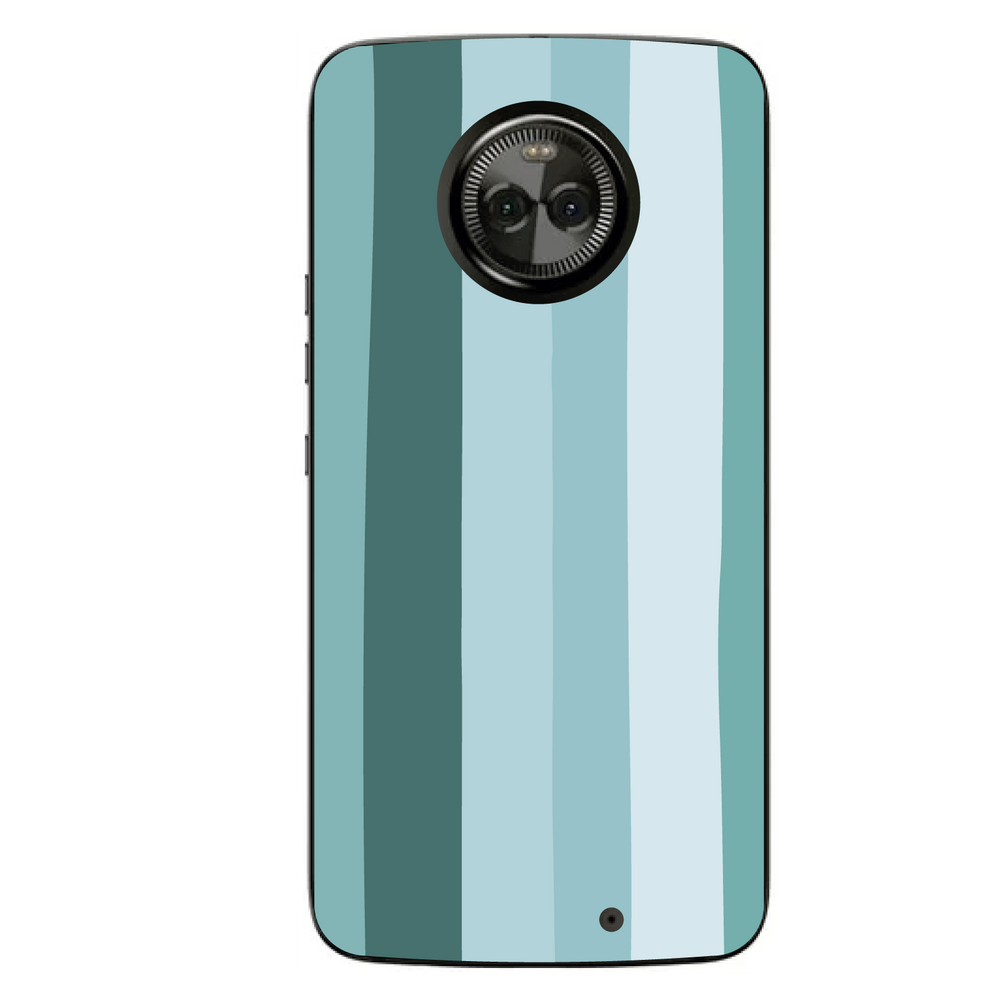 Capa Case Capinha Motorola Moto X4 Arco Iris Verde Água