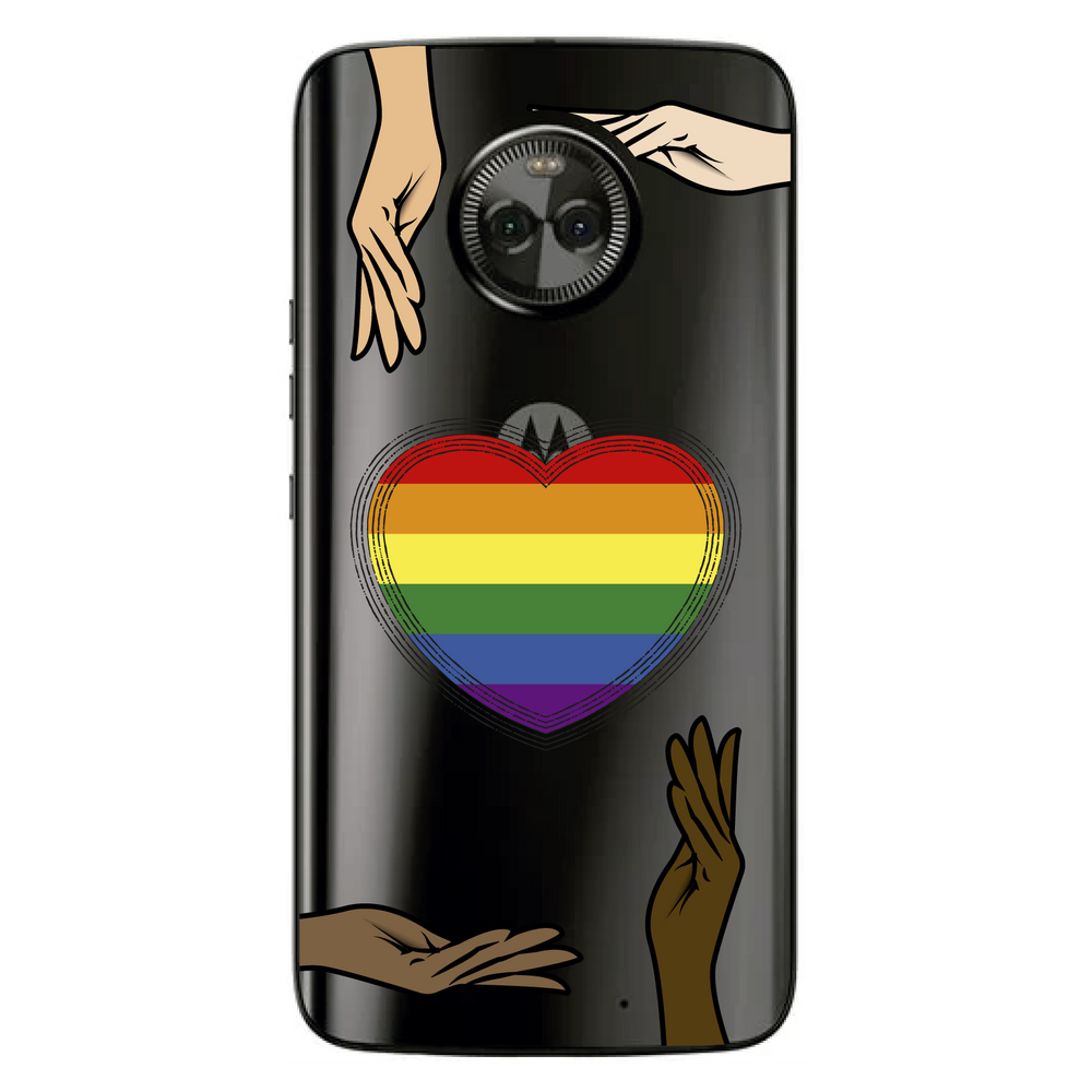 Capa Case Capinha Motorola Moto X4 Arco Iris Etnias | Casas Bahia