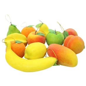 Kit Decoração Hortaliças Frutas Artificiais Isopor
