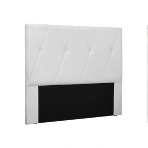 Cabeceira Aquilla Para Cama Box Queen 160cm Corino Branco - D`Rossi