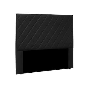 Cabeceira Dubai Para Cama Box Queen 160cm Corino - D`Rossi Preto