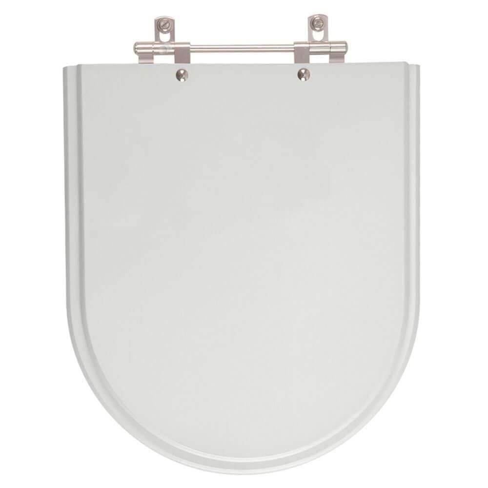 Assento Sanitario Jasmim Cinza Claro Para Bacia Fiori 6lpf