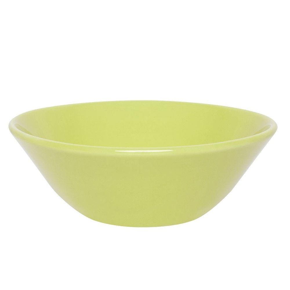Kit 12 Tigelas Bowl Conic Verde Oxford® Cerâmica 500Ml